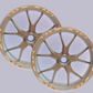 Adesivi Cerchi Moto 17 Pollici – Set 2 Ruote – Design Racing Effetto ruggine  – Resistenti a Sole e Pioggia – Adesivi Lucidi Ruote Moto D0142