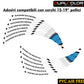 Adesivi Cerchi Moto Racing - Kit Completo per Ruote 15-19'' Pollici - Decalcomanie Professionali ad Alta Adesione, Resistenti Colore a scelta D0157