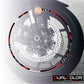 Kit Adesivi Cerchi Moto "Ready to Race" - Rosso & Nero - PVC Air Free Professionale D0162