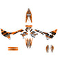 Kit Grafiche Compatibili con Kawasaki KX 250 (2021-2023) KXF 250, Adesivi Motocross Completi Professionali, Stickers KXF 250 M0343