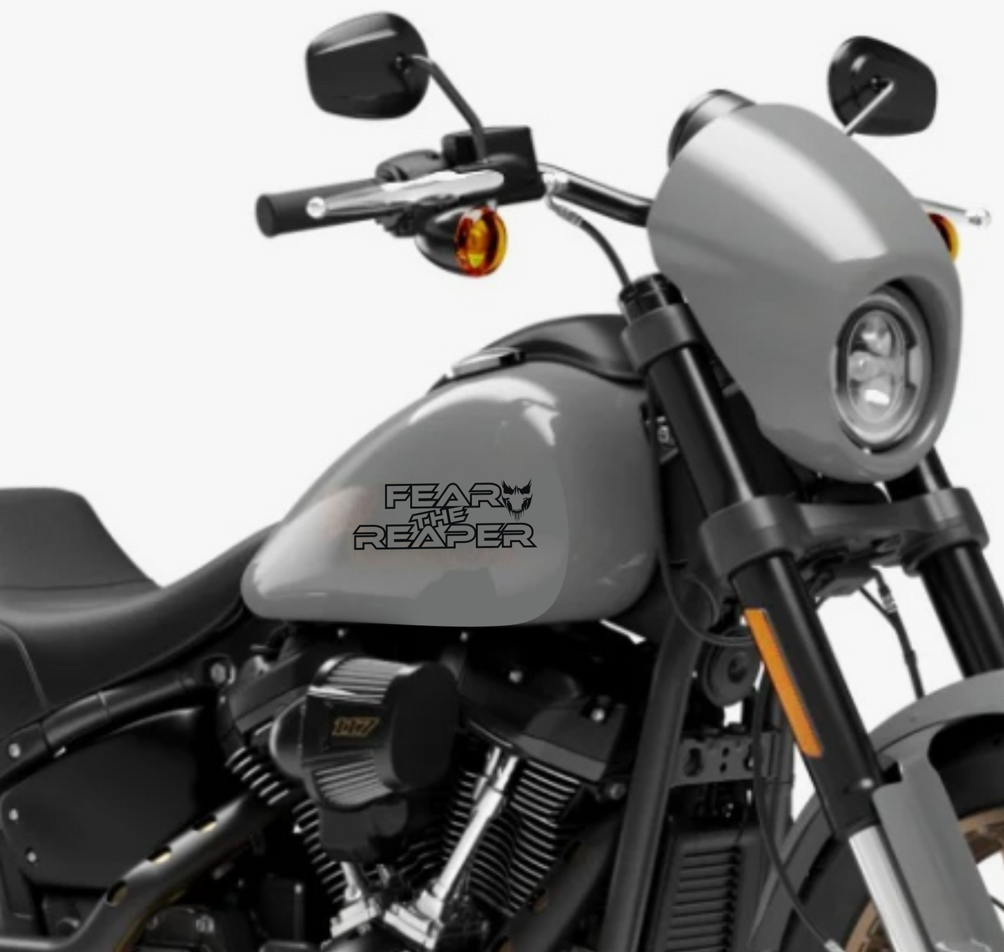 DualColorSticker Impresiones Compatible con Harley-Davidson tanque DX-SX accesorios pegatinas Moto tribal COD.M0264