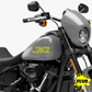 DualColorSticker Impresiones Compatible con Harley-Davidson tanque DX-SX accesorios pegatinas Moto tribal COD.M0264