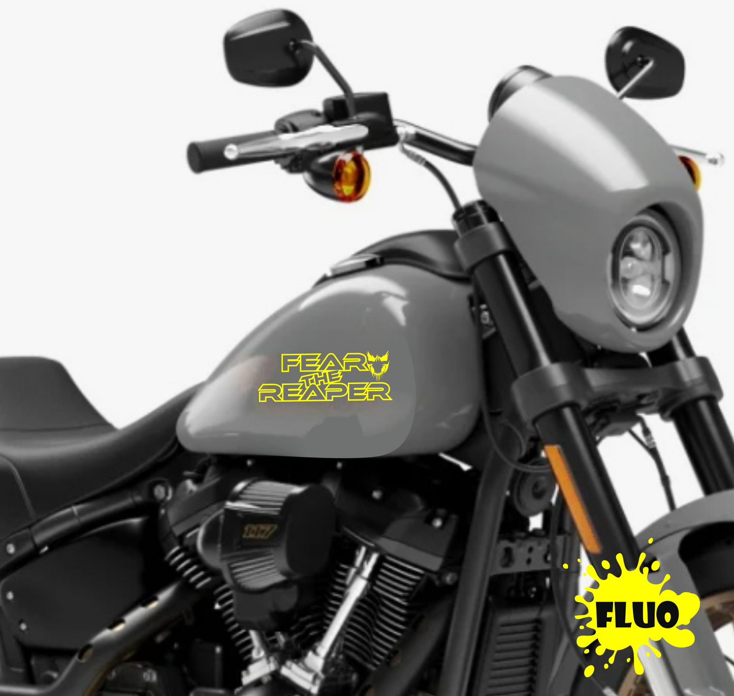 DualColorSticker Impresiones Compatible con Harley-Davidson tanque DX-SX accesorios pegatinas Moto tribal COD.M0264