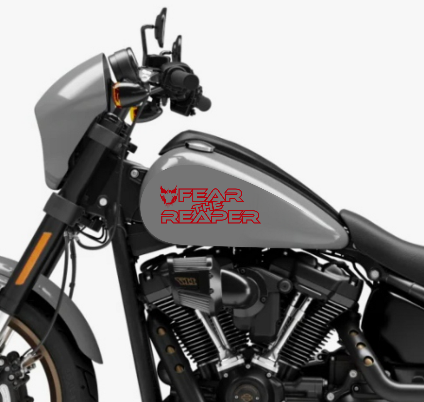 DualColorSticker Impresiones Compatible con Harley-Davidson tanque DX-SX accesorios pegatinas Moto tribal COD.M0264