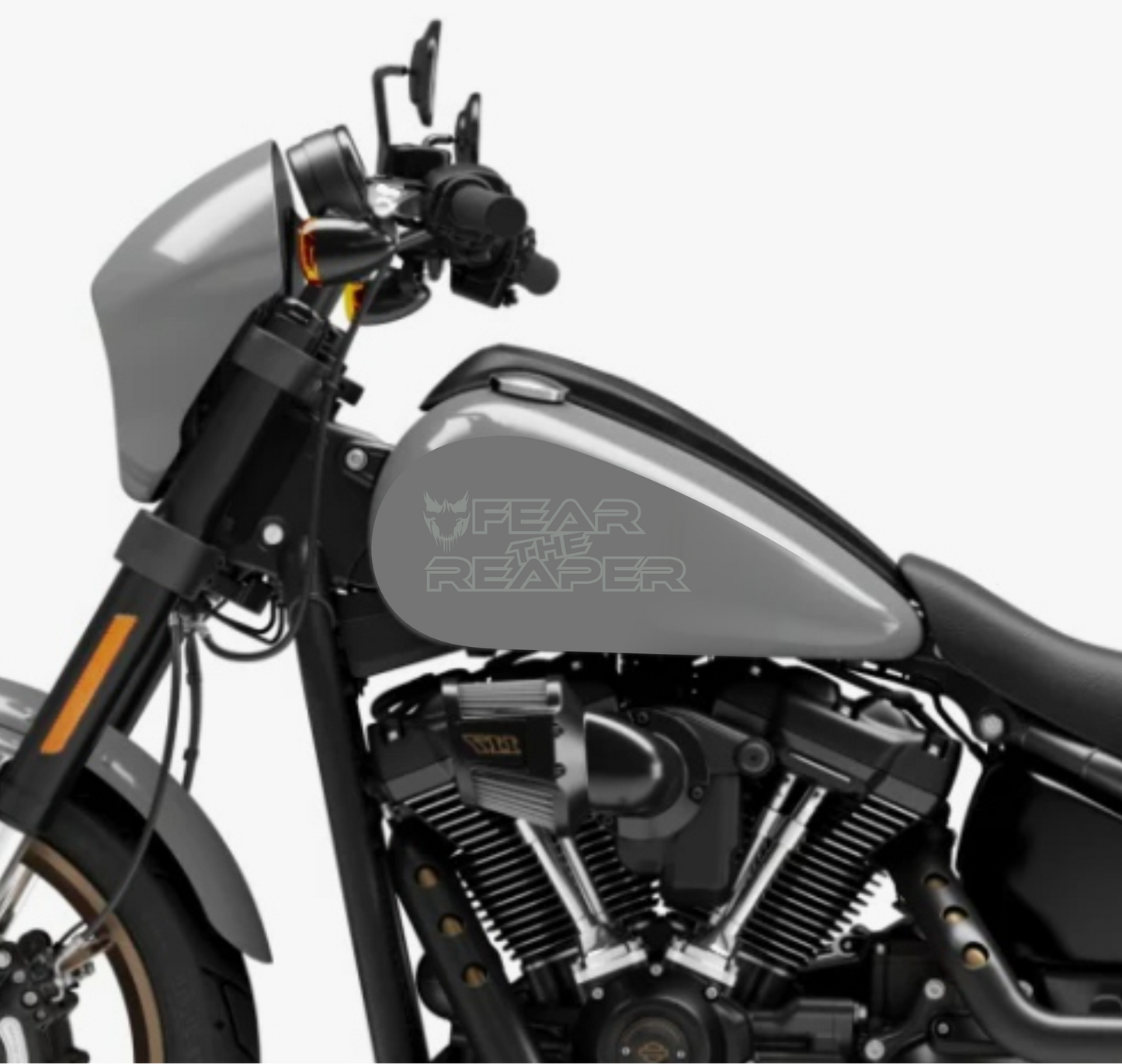 DualColorSticker Impresiones Compatible con Harley-Davidson tanque DX-SX accesorios pegatinas Moto tribal COD.M0264