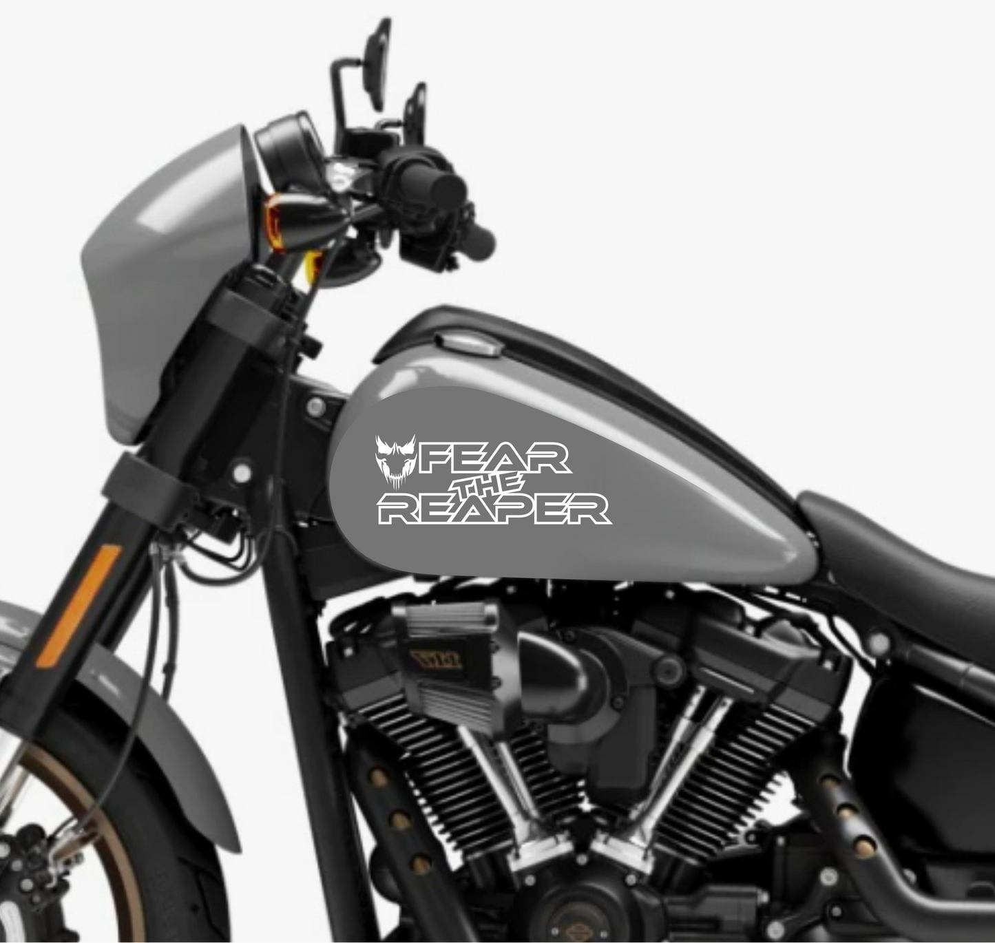 DualColorSticker Impresiones Compatible con Harley-Davidson tanque DX-SX accesorios pegatinas Moto tribal COD.M0264