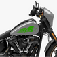 DualColorSticker Impressions Compatible avec Harley-Davidson réservoir DX-SX accessoires autocollants Moto Moto tribal COD.M0264