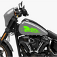 DualColorSticker Impressions Compatible avec Harley-Davidson réservoir DX-SX accessoires autocollants Moto Moto tribal COD.M0264