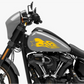 Dual Color Sticker Drucke kompatibel mit Harley-Davidson Tank DX-SX Zubehör Aufkleber Moto Motorrad Tribal COD.M0264