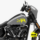 DualColorSticker Impresiones Compatible con Harley-Davidson tanque DX-SX accesorios pegatinas Moto tribal COD.M0264