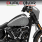 DualColorStampe® Adesivi Compatibili con Harley-Davidson bandiera londinese LONDON serbatoio Set 2 stickers Moto Motorbike COD. M0360