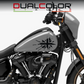 DualColorStampe® Adesivi Compatibili con Harley-Davidson bandiera londinese LONDON serbatoio Set 2 stickers Moto Motorbike COD. M0360
