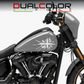 DualColorStampe® Adesivi Compatibili con Harley-Davidson bandiera londinese LONDON serbatoio Set 2 stickers Moto Motorbike COD. M0360