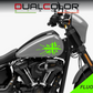 DualColorStampe® Adesivi Compatibili con Harley-Davidson bandiera londinese LONDON serbatoio Set 2 stickers Moto Motorbike COD. M0360