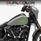 DualColorStampe® Adesivi Compatibili con Harley-Davidson bandiera londinese LONDON serbatoio Set 2 stickers Moto Motorbike COD. M0360