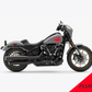 DualColorStampe® Adesivi Compatibili con Harley-Davidson bandiera londinese LONDON serbatoio Set 2 stickers Moto Motorbike COD. M0360