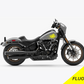 DualColorStampe® Adesivi Compatibili con Harley-Davidson bandiera londinese LONDON serbatoio Set 2 stickers Moto Motorbike COD. M0360