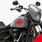 DualColorStampe® Adesivi Compatibili con Harley-Davidson bandiera londinese LONDON serbatoio Set 2 stickers Moto Motorbike COD. M0360