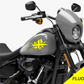 DualColorStampe® Adesivi Compatibili con Harley-Davidson bandiera londinese LONDON serbatoio Set 2 stickers Moto Motorbike COD. M0360