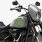DualColorStampe® Adesivi Compatibili con Harley-Davidson bandiera londinese LONDON serbatoio Set 2 stickers Moto Motorbike COD. M0360