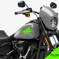 DualColorStampe® Adesivi Compatibili con Harley-Davidson bandiera londinese LONDON serbatoio Set 2 stickers Moto Motorbike COD. M0360