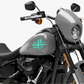 DualColorStampe® Adesivi Compatibili con Harley-Davidson bandiera londinese LONDON serbatoio Set 2 stickers Moto Motorbike COD. M0360
