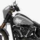 DualColorStampe® Adesivi Compatibili con Harley-Davidson bandiera londinese LONDON serbatoio Set 2 stickers Moto Motorbike COD. M0360
