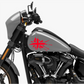 DualColorStampe® Adesivi Compatibili con Harley-Davidson bandiera londinese LONDON serbatoio Set 2 stickers Moto Motorbike COD. M0360