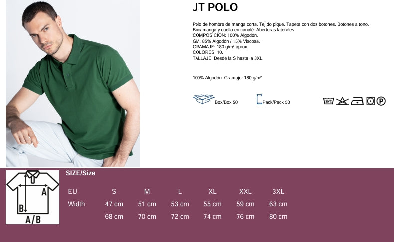 10 Polo classiche UNISEX