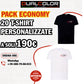 20 T-shirt classica UNISEX PROMO PACK MEDIUM