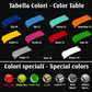 DualColorStampe Adesivi compatibili con Piaggio Vespa 300 GTS Super kit adesivi completo MITICA - Colore a scelta M0302
