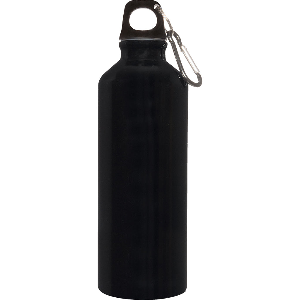 BORRACCIA PERSONALIZZATA IN ALLUMINIO CON NOME PERSONALIZZATO IN ADESIVO RESISTENTE