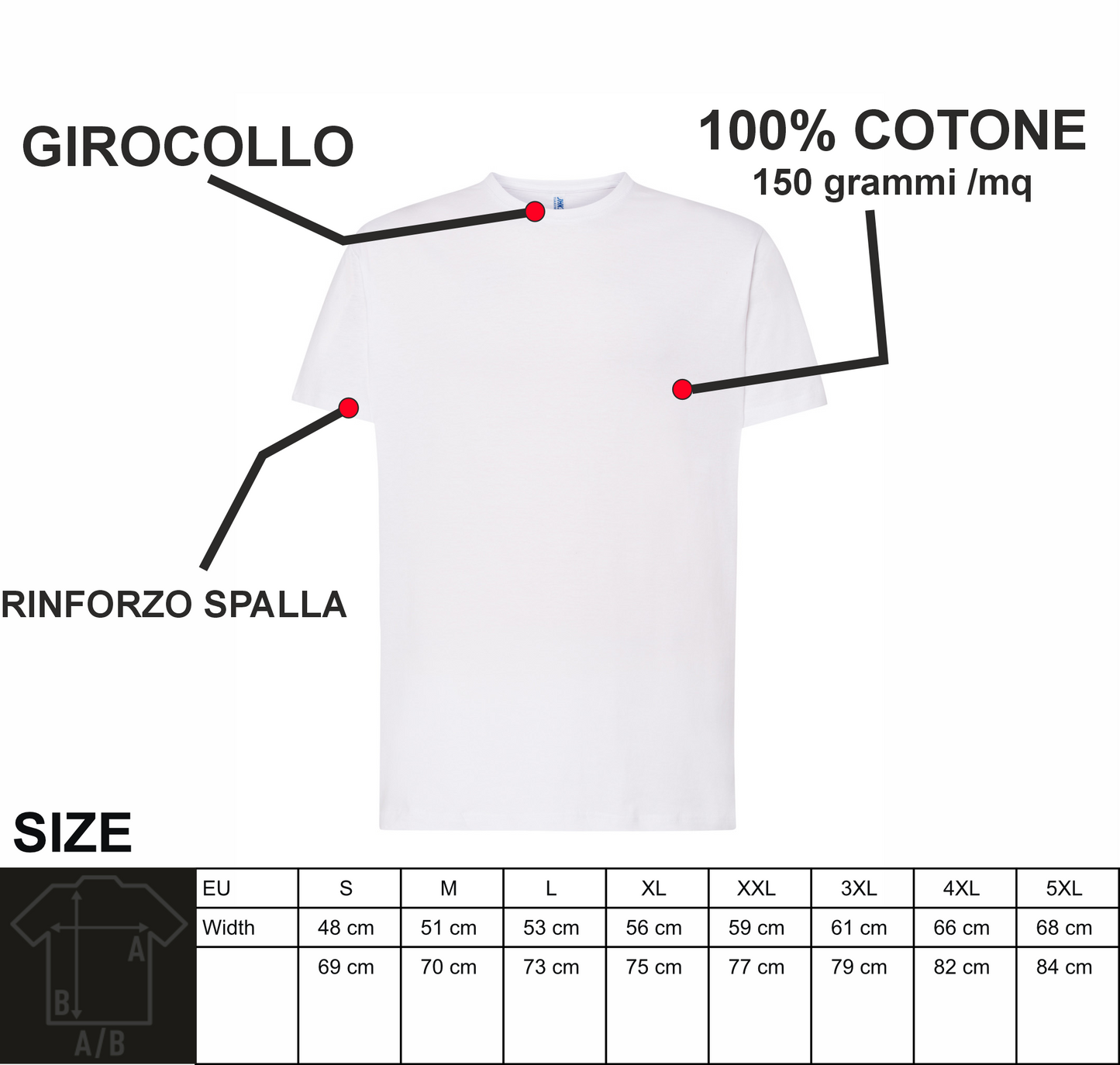 T-shirt classica UNISEX