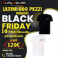 10 T-shirt classica UNISEX PROMOZIONE BLACK FRIDAY