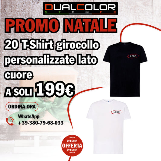 20 T-shirt classica UNISEX PROMO NATALE