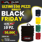 10 PZ – Scaldacollo Personalizzato | Black Friday