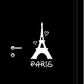 Generico Adesivo Tour Eiffel Paris per Porte vetri Piastrelle mobili Decalcomania Stickers cod.I0001 a €14.90 solo da DualColorStampe