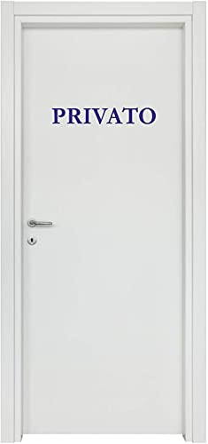 Adesivo PRIVATO per ufficio CAMERETTA camera porta home decalcomanie COD.I0007 a €12.99 solo da DualColorStampe