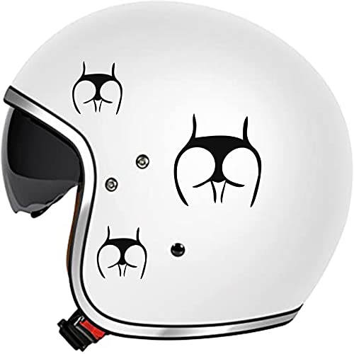 Adesivo Sedere casco moto STICKERS accessori tuning divertente ACCESSORI PER MOTO MACCHINA COD.C0008 a €12.99 solo da DualColorStampe