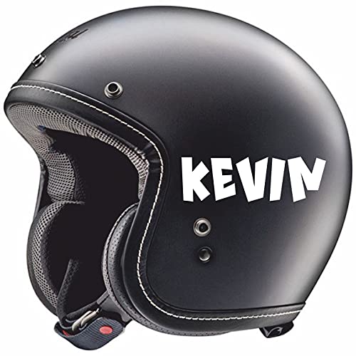 ADESIVI NOME PERSONALIZZATO BICI MOTO CASCO AUTO SCUOLA CASA decalcomanie tuning COD.C0013 a €9.99 solo da DualColorStampe