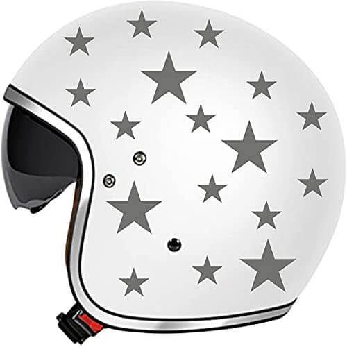 Adesivi casco moto bici stella star accessori moto tuning personalizzato unisex COD.C0007 a €10.99 solo da DualColorStampe