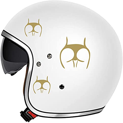 Adesivo Sedere casco moto STICKERS accessori tuning divertente ACCESSORI PER MOTO MACCHINA COD.C0008 a €12.99 solo da DualColorStampe