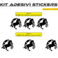 Adesivo A Ferro Di Cavallo In Vinile stickers Modello Animale Decalcomanie Home Design Art Decor Cavallo COD.I0030 a €13.99 solo da DualColorStampe