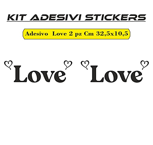 Adesivo Love Stickers Soggiorno Camera Da Letto Coppia Lovers Adesivo Intimo San Valentino Decalcomania Artistica Decorazione Domestica COD.I0041 a €9.99 solo da DualColorStampe