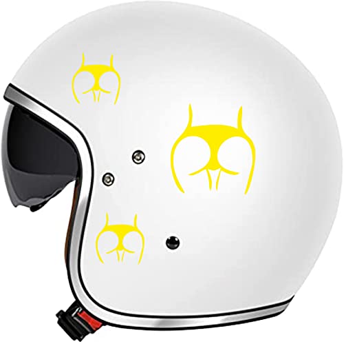 Adesivo Sedere casco moto STICKERS accessori tuning divertente ACCESSORI PER MOTO MACCHINA COD.C0008 a €12.99 solo da DualColorStampe