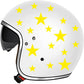 Adesivi casco moto bici stella star accessori moto tuning personalizzato unisex COD.C0007 a €10.99 solo da DualColorStampe