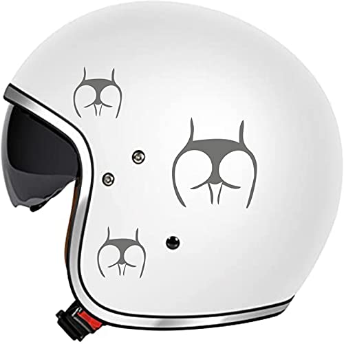 Adesivo Sedere casco moto STICKERS accessori tuning divertente ACCESSORI PER MOTO MACCHINA COD.C0008 a €12.99 solo da DualColorStampe