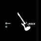 Adesivo Chitarra per porta camera vetro finestra armadio stickers guitar COD.I0035 a €9.99 solo da DualColorStampe