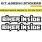 Adesivi Biker INSIDE per Auto tuning Moto PER PC STICKERS Divertente Sticker Decal- vinile colore a scelta COD.M0044 a €9.99 solo da DualColorStampe