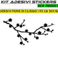 Adesivo fiore di ciliegio Laptop Sticker Decalcomania Vinile Tablet Vinile adesivo macbook decalcomania arte mela -Vinile colore a scelta COD.P0047 a €10.99 solo da DualColorStampe